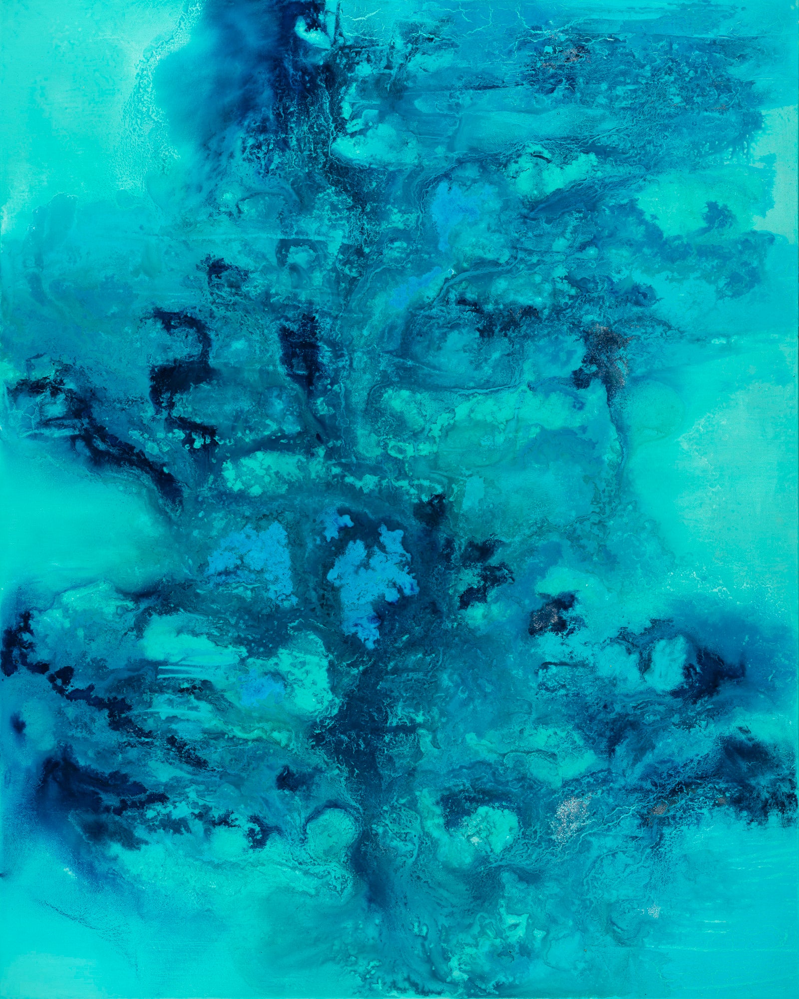 Delta Teal — giclée canvas print, House of Moen