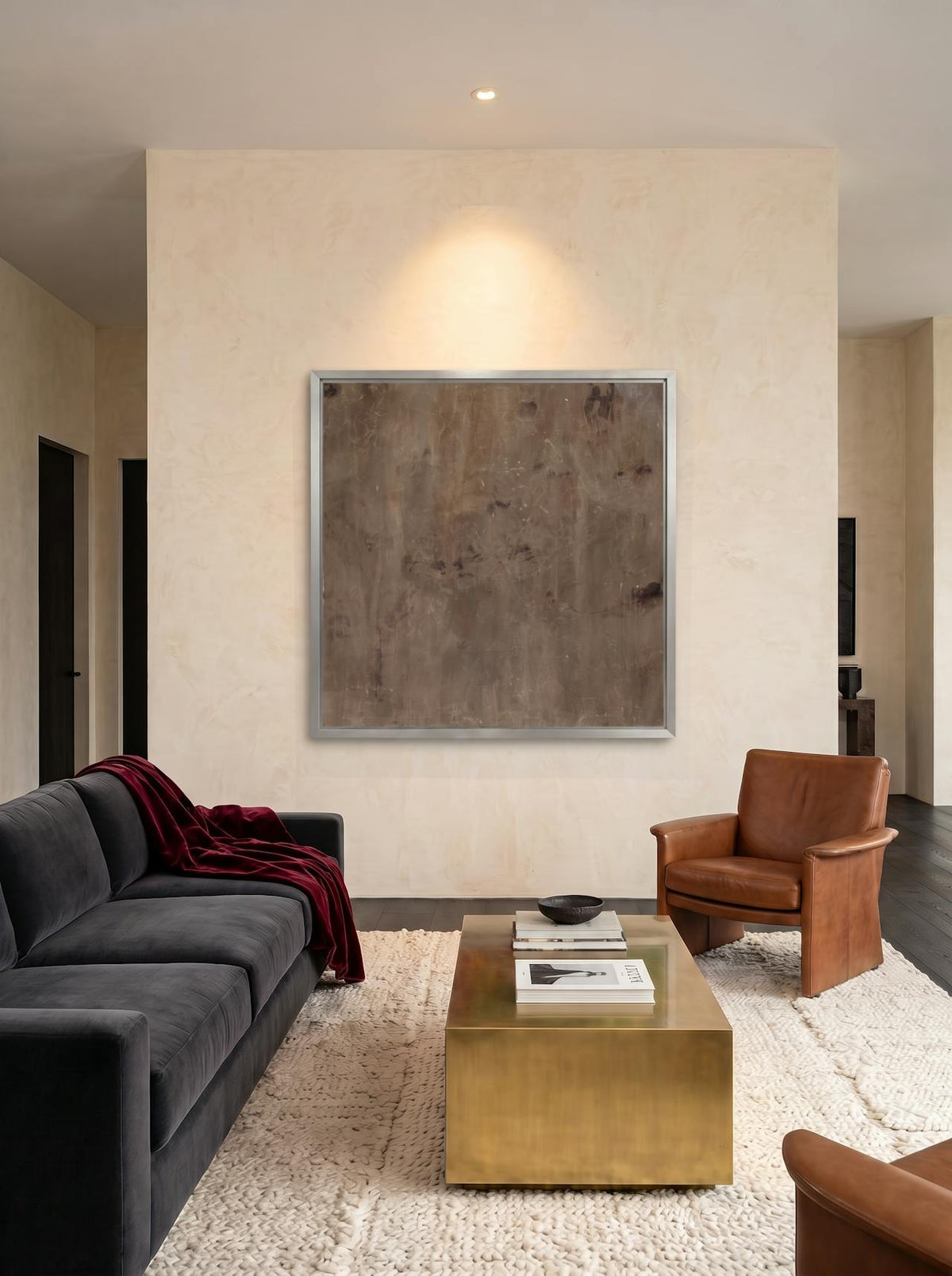 Petra, Silver frame, shown in situ